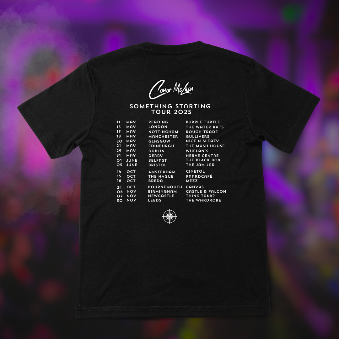 Something Starting Tour Shirt - Purple Vibes