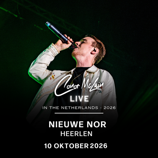 Conor McLain Show Ticket - 10/10 - Heerlen - Nieuwe Nor