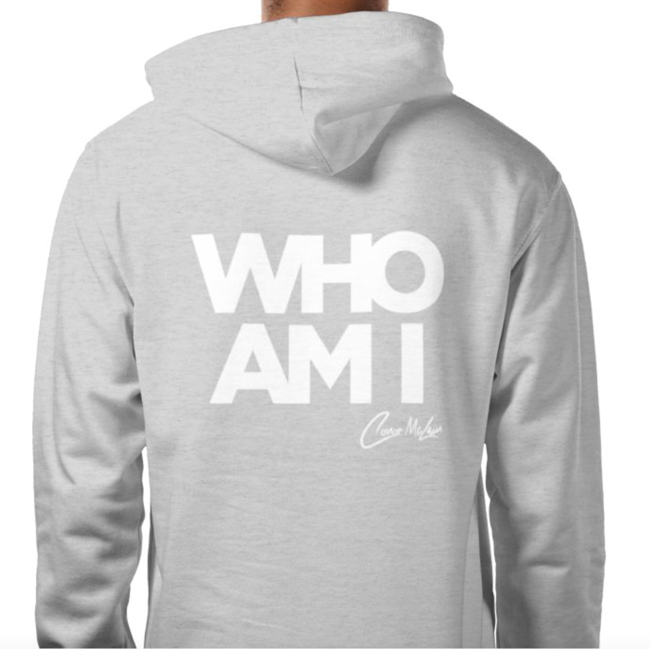 Grey Hoodie - Who Am I