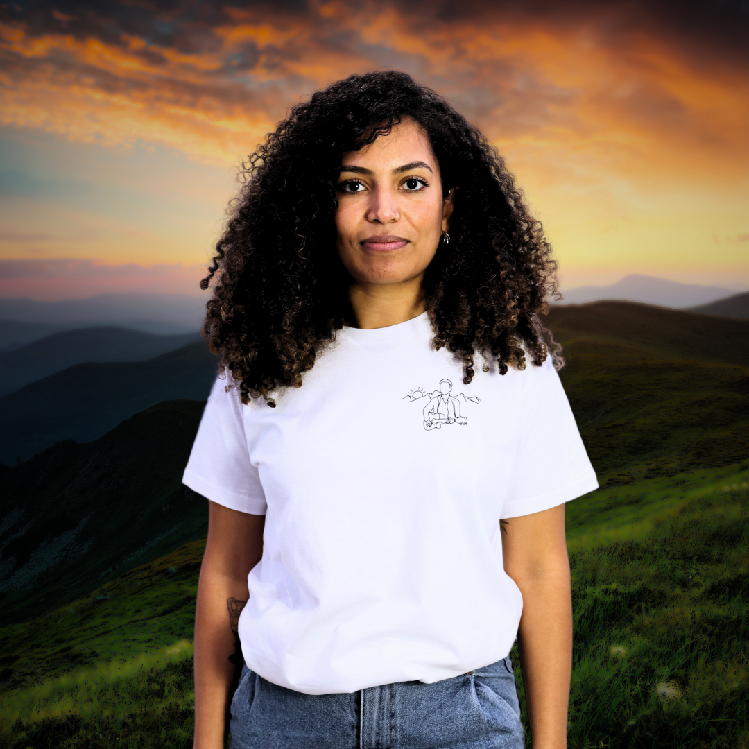 Premium T-Shirt - Inner Demons Sunset - White - UK