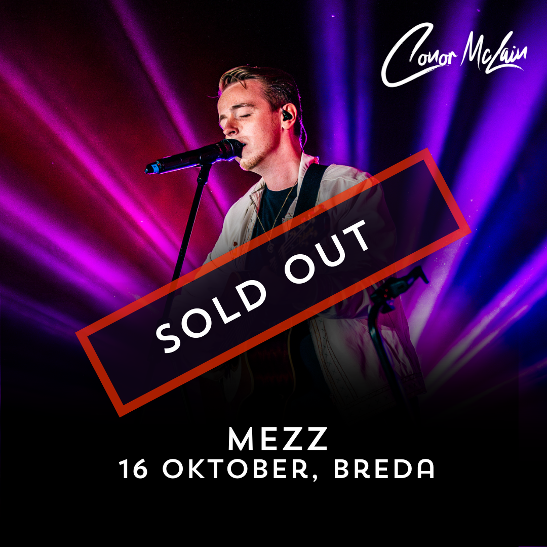 Conor McLain Show Ticket 16/10 - Breda - Mezz