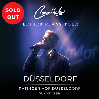 Conor McLain Show Ticket - 15.10. - Düsseldorf - Ratinger Hof Düsseldorf