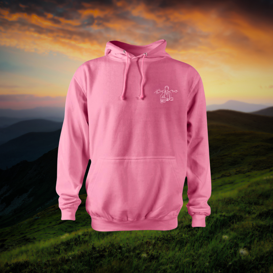 LIMITED EDITION - Candy Pink Inner Demons Sunset Hoodie - UK