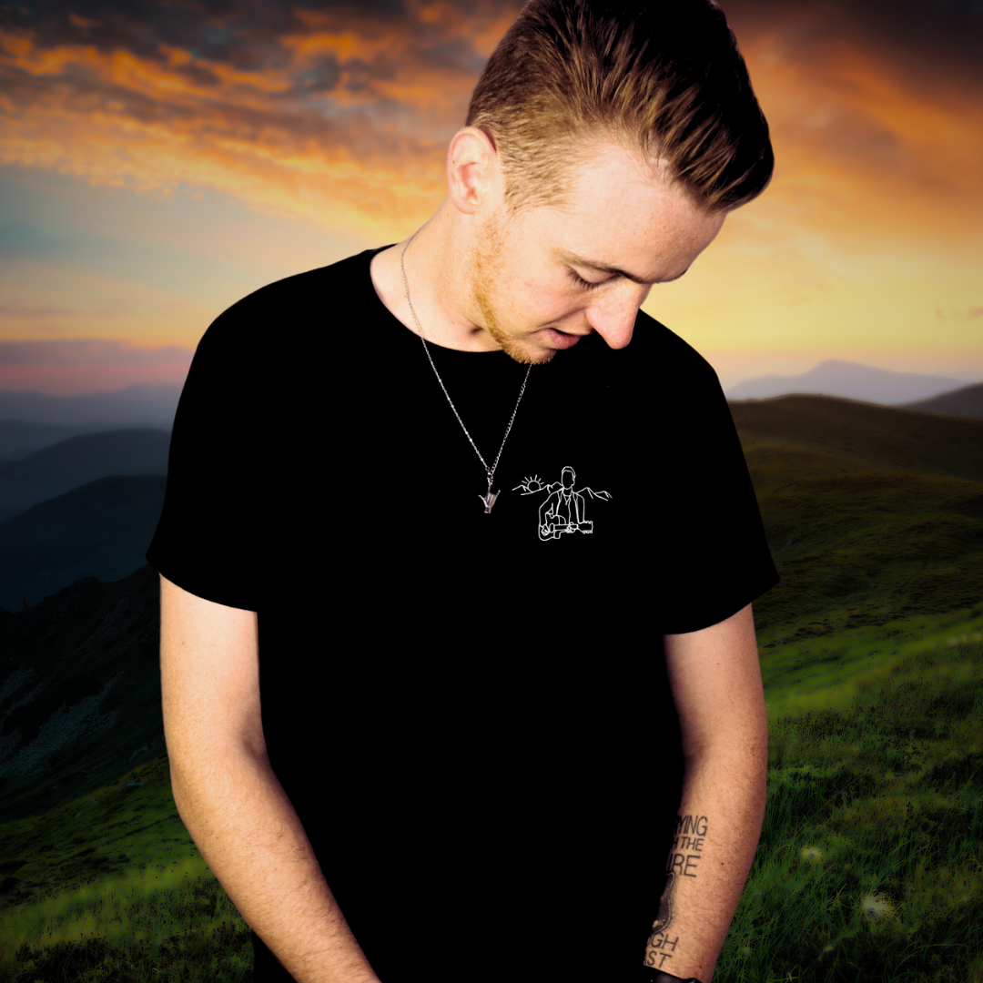 Premium T-Shirt - Inner Demons Sunset -  Black - UK