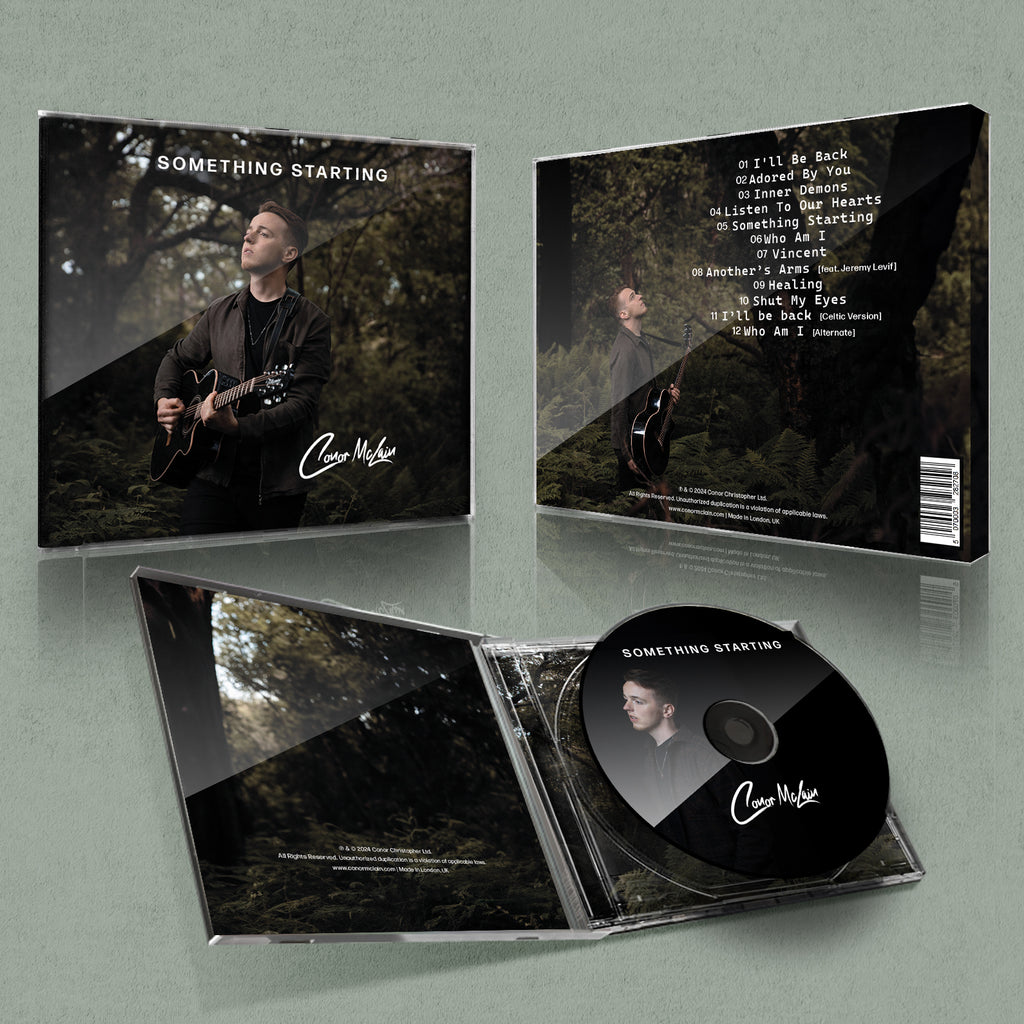 *SIGNED* Something Starting CD (Studio Album)